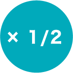 x1/2